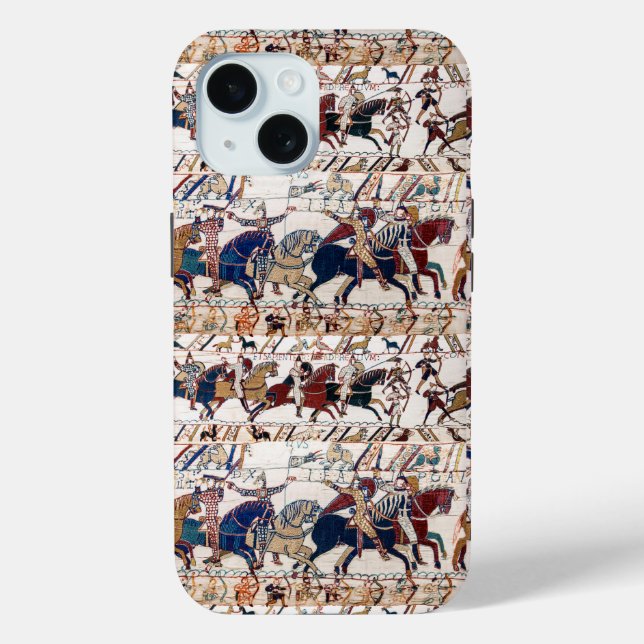 BAYEUX TAPESTRY 1066 NORMAN KNIGHTS AND ARCHERS Case-Mate iPhone CASE (Back)
