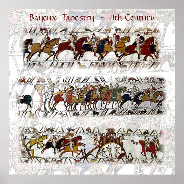 Bayeux Tapestry 11th Century Poster (Front)