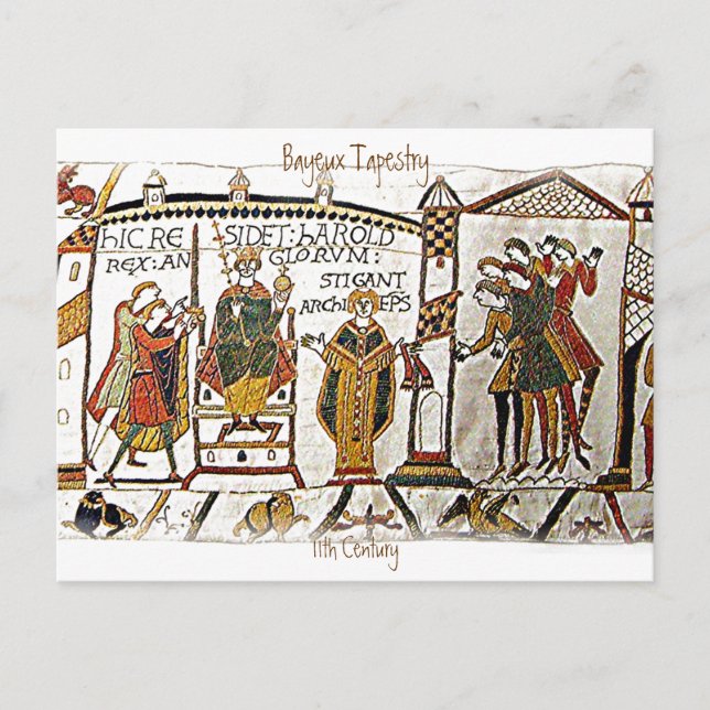 Bayeux Tapestry -a2  Postcard (Front)