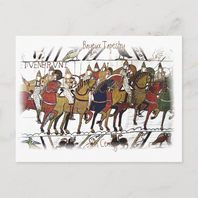 Bayeux Tapestry -a7  Postcard (Front)