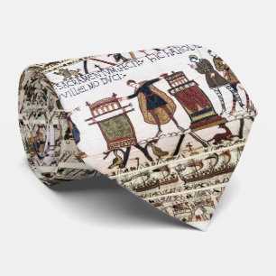BAYEUX TAPESTRY Harold Made an Oath on Holy Relics Tie