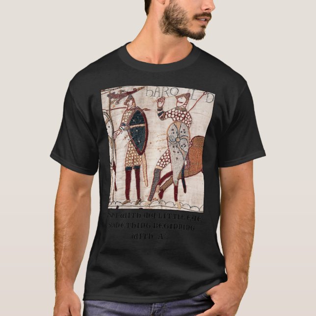 Bayeux Tapestry - I Spy With My Little Eye Somethi T-Shirt (Front)