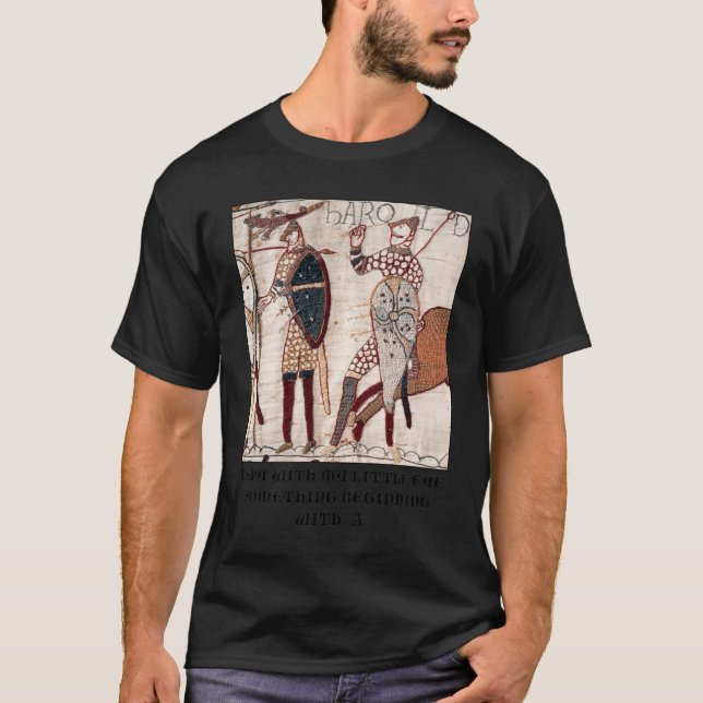 Bayeux Tapestry - I Spy With My Little Eye Somethi T-Shirt (Front)