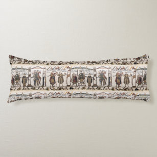 Bayeux Tapestry - King Harold Coronation Body Cushion