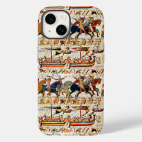 BAYEUX TAPESTRY,NORMAN KNIGHTS,ARCHERS,VIKING SHIP