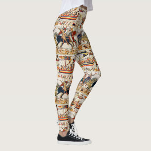 BAYEUX TAPESTRY NORMAN KNIGHTS,VIKING SHIPS,ARCHER LEGGINGS