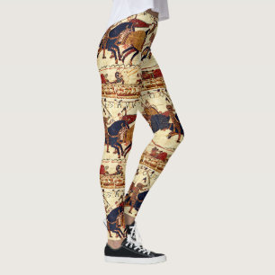 BAYEUX TAPESTRY,ODO IN THE BATTLE OF HASTINGS 1066 LEGGINGS