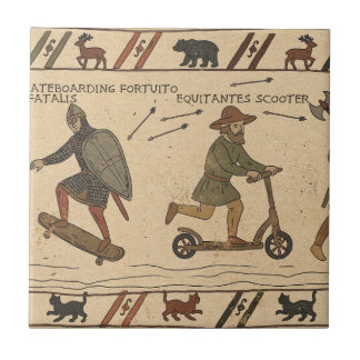 Bayeux Tapestry Parody Tile