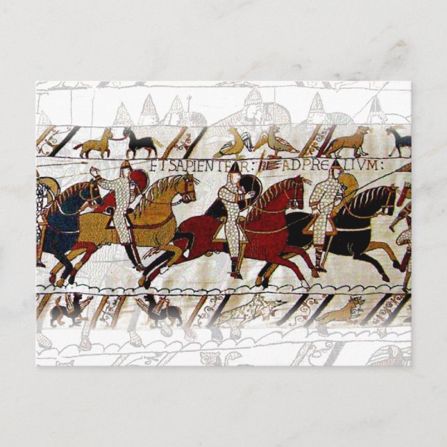 Bayeux Tapestry Postcard (Front)