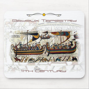 Bayeux Tapestry Scene Mouse Mat