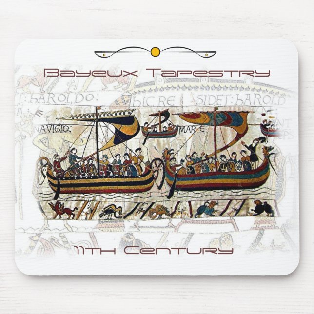 Bayeux Tapestry Scene Mouse Mat (Front)