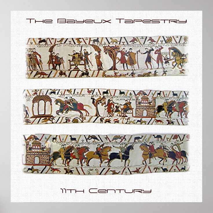 Bayeux Tapestry Scene Poster Zazzle