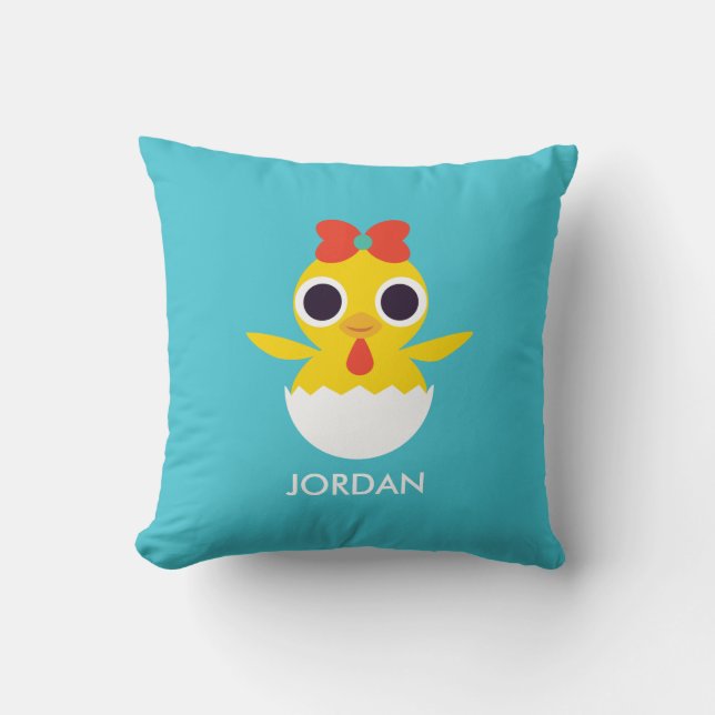 Bayla the Chick Cushion (Front)