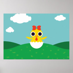 Bayla the Chick Poster