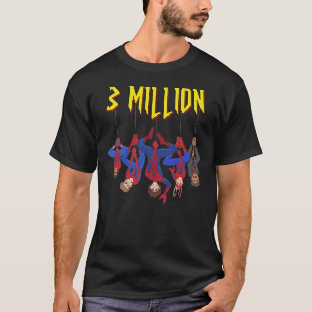 Baylen Levine 3 Million Essential T-Shirt Copy (Front)