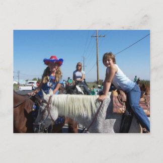 Baylie at the Phelan Parade Postcard
