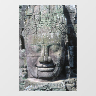 Bayon Temple in Angkor Wat - Cambodia Window Cling