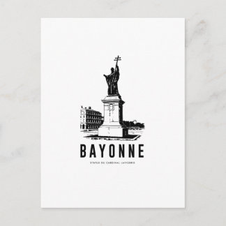 Bayonne Sainte-Marie Cathedral Vintage Poster N Postcard