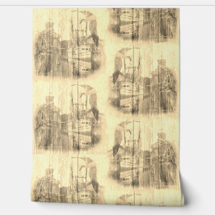 Bayou Memories Shrimp Boat Wallpaper