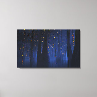 Bayou (Night) Canvas Print