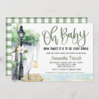 Bayou Swamp Baby Shower Invitation