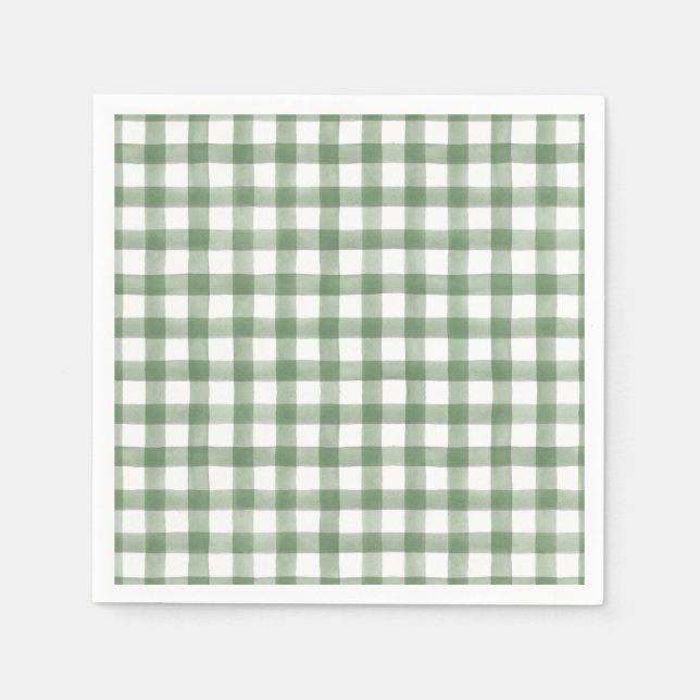 Bayou Swamp Baby Shower Invitation Napkin (Front)