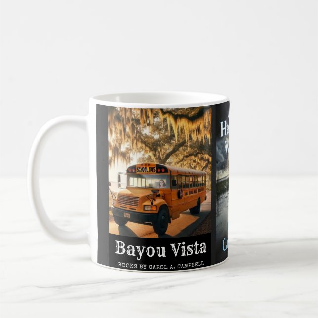 Bayou Vista School Bus – Southern Psychos Collecti Coffee Mug (Left)