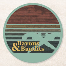 Bayous & Bandits Retro Sunset 