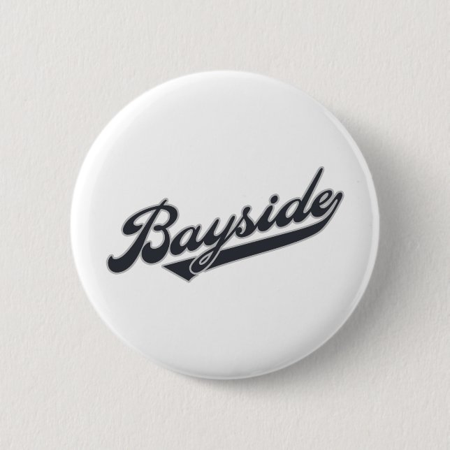 Bayside 6 Cm Round Badge (Front)