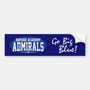 Bayside Academy High School; Admirals Bumper Sticker