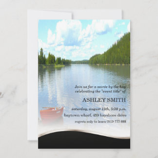 Bayside Lakeside Bayou Party Invitation