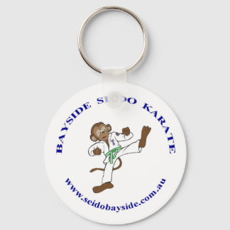 Bayside Monkey in Seido Gi Keyring