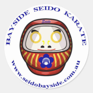 Bayside Seido Daruma Daishi Sticker