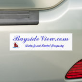 BaysideView.com bumper sticker (On Car)