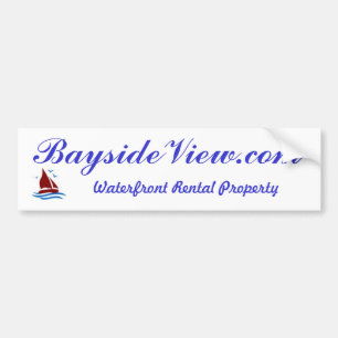 BaysideView.com bumper sticker