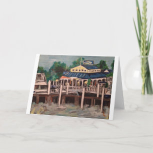Bayview Avenue, Put-n-Bay, Ohio Greeting Card