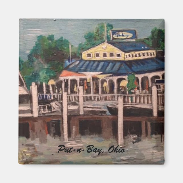 Bayview Avenue, Put-n-Bay, Ohio magnet (Front)