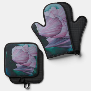 Bayville, Blossom Oven Mitt & Pot Holder Set