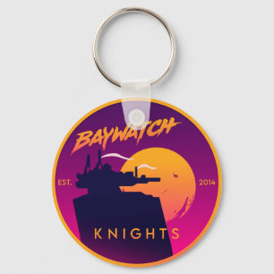 Baywatch Knights - Keyring