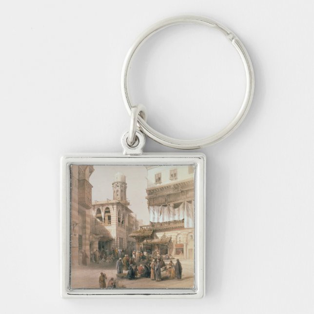 Bazaar of the Coppersmiths, Cairo, from "Egypt and Key Ring (Front)