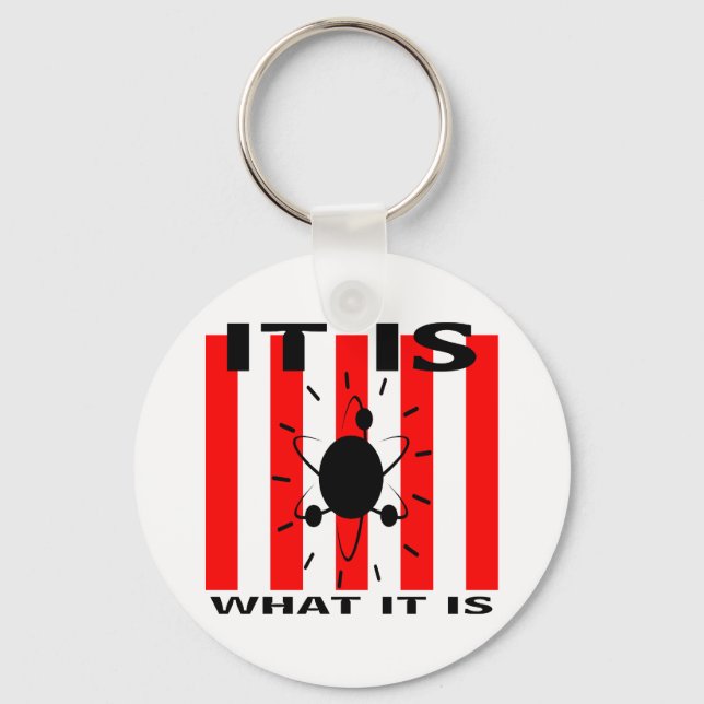 Bazinga Gifts Key Ring (Front)