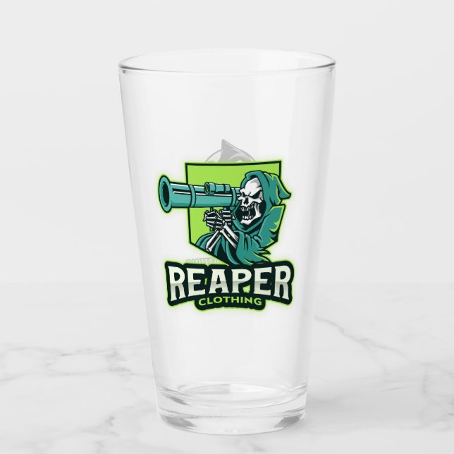 Bazooka Reaper Clothing Glass (Front)