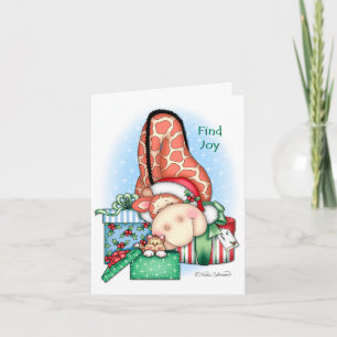 BaZooples "Find Joy" Christmas Card
