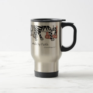 BaZooples "Walk By Faith" Travel Mug