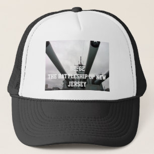 BB-62 Battleship New Jersey Trucker Hat