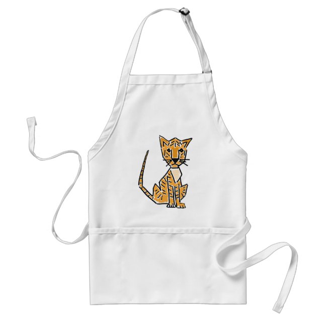 BB- Awesome Tiger Apron (Front)