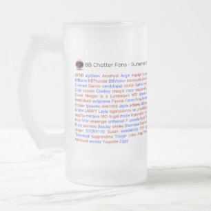 BB Chatter Roll Call 2014 Beer Mug