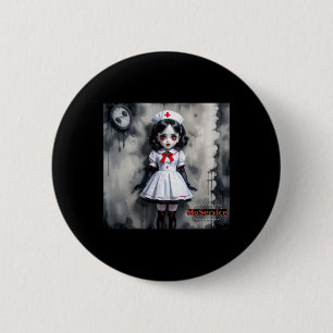 Bb Nurse Sticker 6 Cm Round Badge