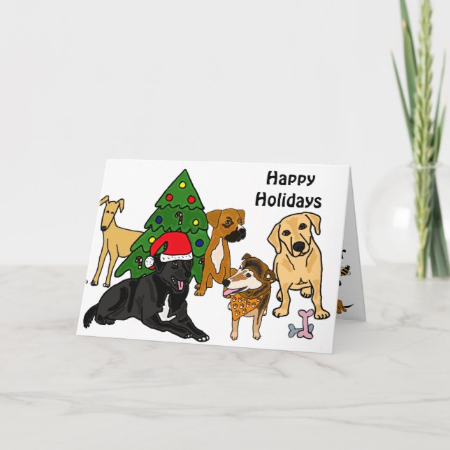 BB- Rescue Dogs Holiday Card (Front)