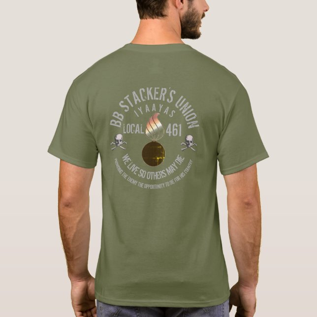 BB Stacker's Union T-Shirt (Back)